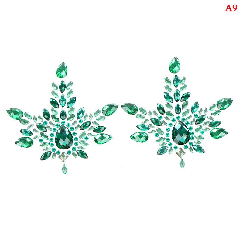 

Наклейки на бюстгальтер, клейкие алмазные бусины, накладки на грудь, блестящие наклейки-татуировки A9