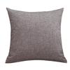 Elegant Solid Color Square Lumbar Support Cushion for Car or Office - Thickened Throw Pillow for Sofa and Living Room (50 Cm Backrest)
