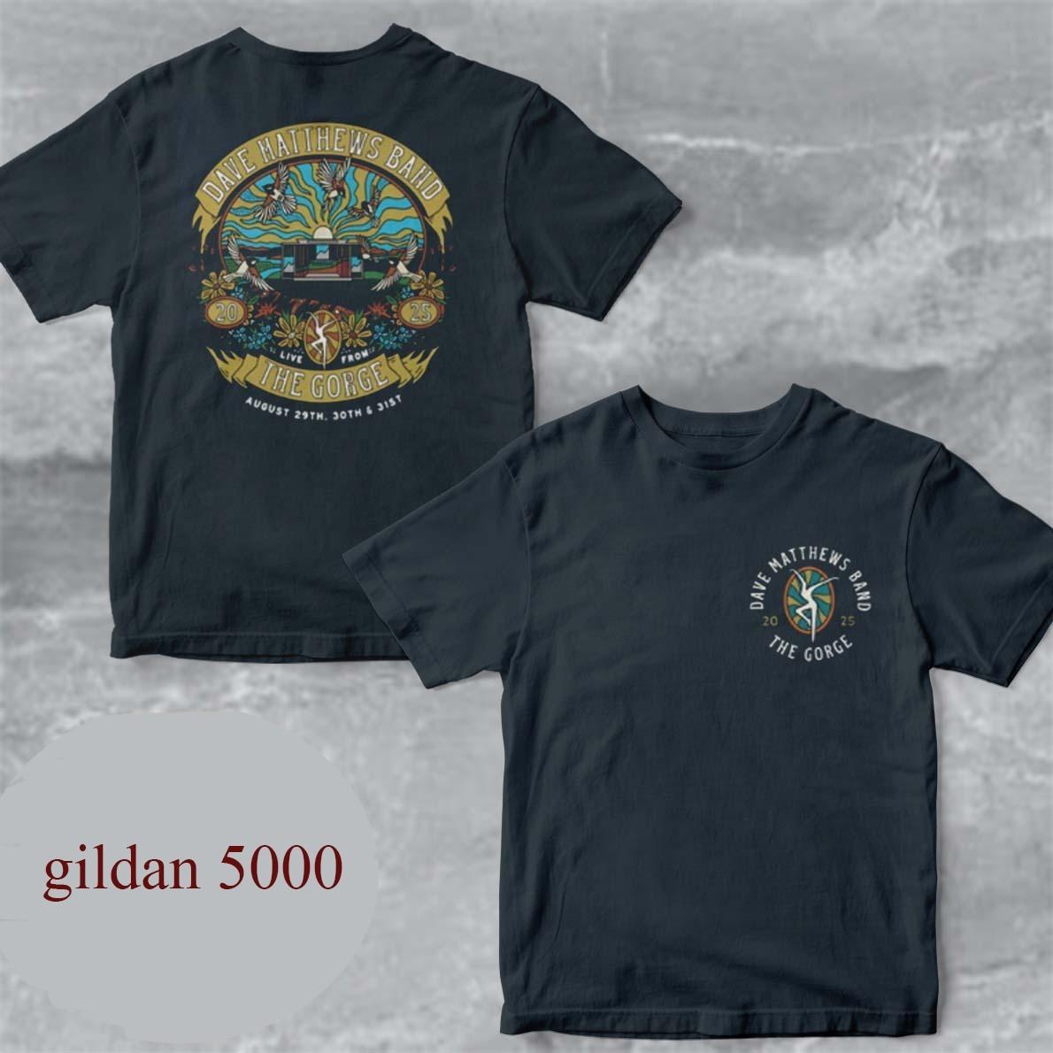 

Dave Matthews Band Live At The Gorge Amphitheatre In Georgia Washington T Shirt Mens Womens Tees Top 4XL