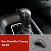 Nálepka pre Toyota Corolla Camry Levin Avalon 2019 2020 2021 Interiér auta Ochranný kryt hlavice radiacej páky