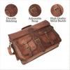 Leather Messenger, Laptop Bag, Briefcase, Cross-Body, Office Handbag, Rustic Vintage Messenger Bag Valentine Gifts for Men