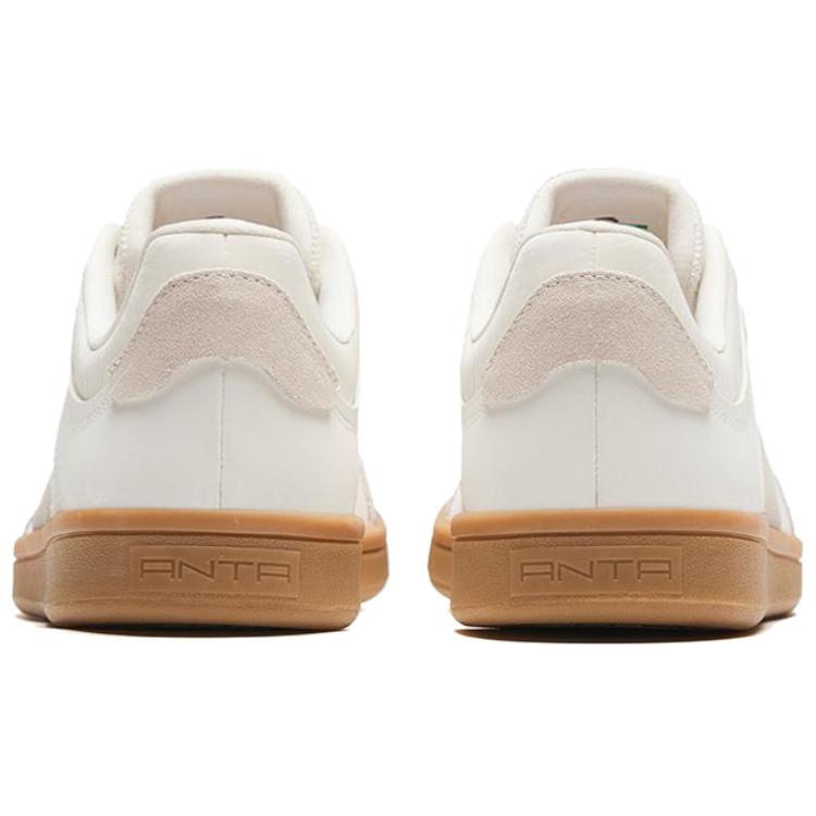 New Anta German Training Lightweight Low-Top Skateboard Shoes Women's White Gray 922428005-1