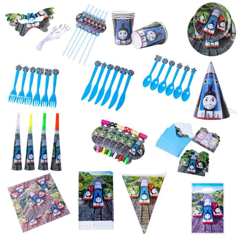 Colorful Children's Birthday Party Supplies Train Decoration Props For Festive Celebrations
