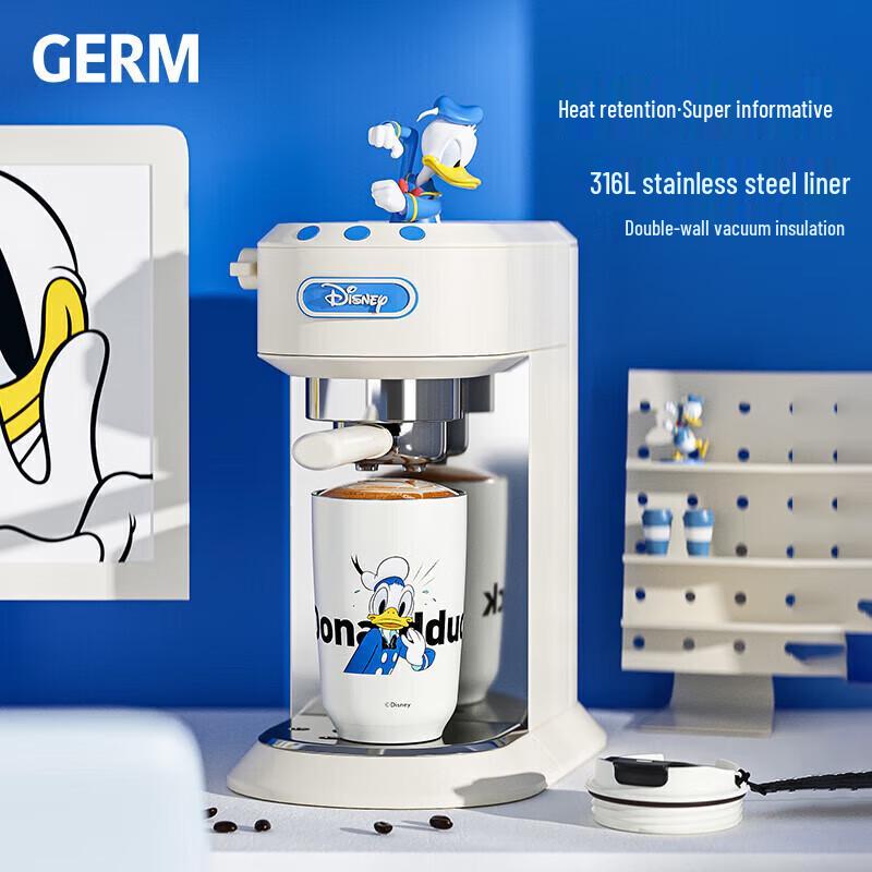 Germ Disney Mickey Mouse Insulated Coffee Travel Mug