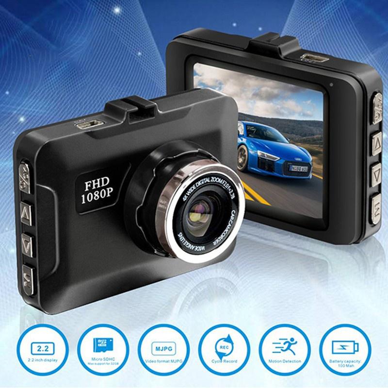720P/1080P Car Dashcam Camera G-sensor Motion Detection Loop Recording Night Vision Dashboard Camera