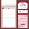 32K Blue & Pink Vertical Flip Homework Notebook with Cover for Primary School & Kindergarten | Free Shipping