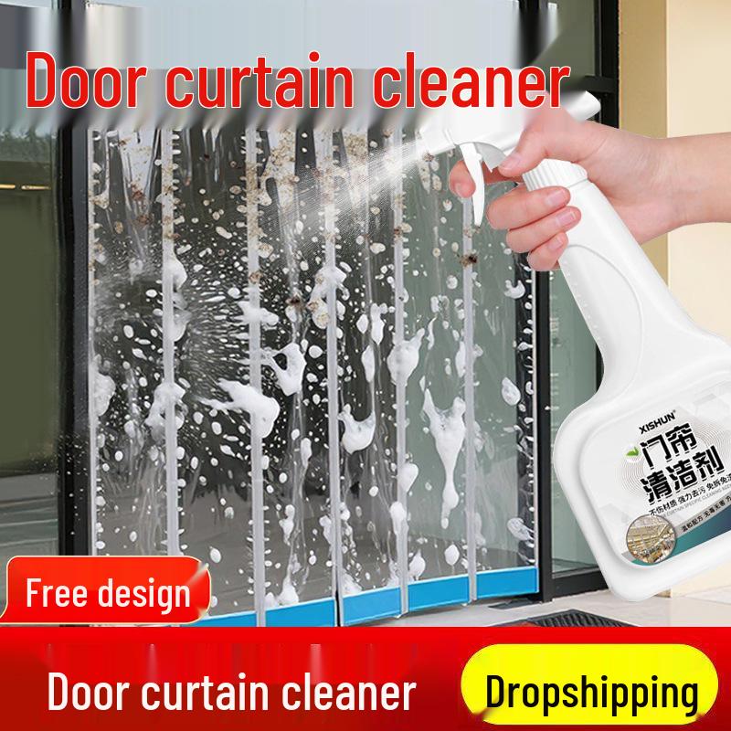 Door and Window Screen Cleaner: No Disassembly, No Water Needed – Removes Oil and Dust 500ml (no tools)