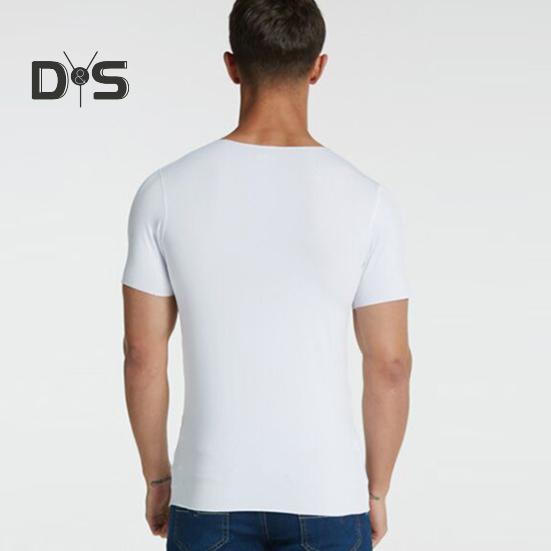 Tricouri Bărbătești Mătase de Gheață Casual Mânecă Scurtă Tricou Sport Vară Respirabil Umezeală Gât în V Maiou Top