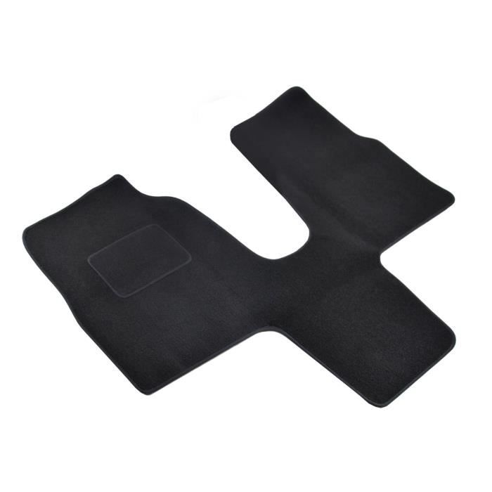 Tapis de sol - Kia - Carnival 1999-2006 - Velours noir - 4 pièces - Antidérapant et imperméable