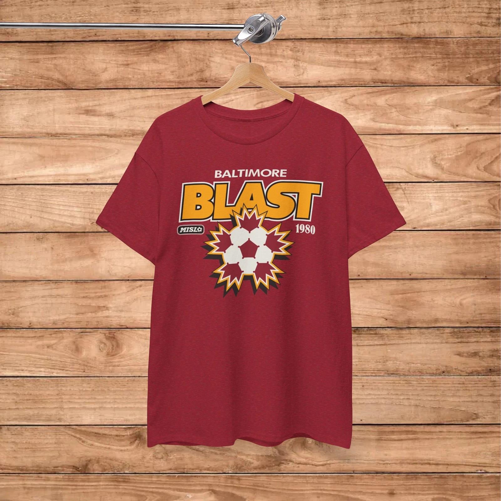 Baltimore Blast 1980 Vintage MISL Soccer Premium Unisex T shirt M