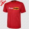 Uomo Abbracci Gratis T-shirt Manica Corta Stampata Divertente Battuta Cotone Camicia Estate Novità Regalo Uomo Umorismo Maglietta Girocollo Top Abbigliamento Uomo