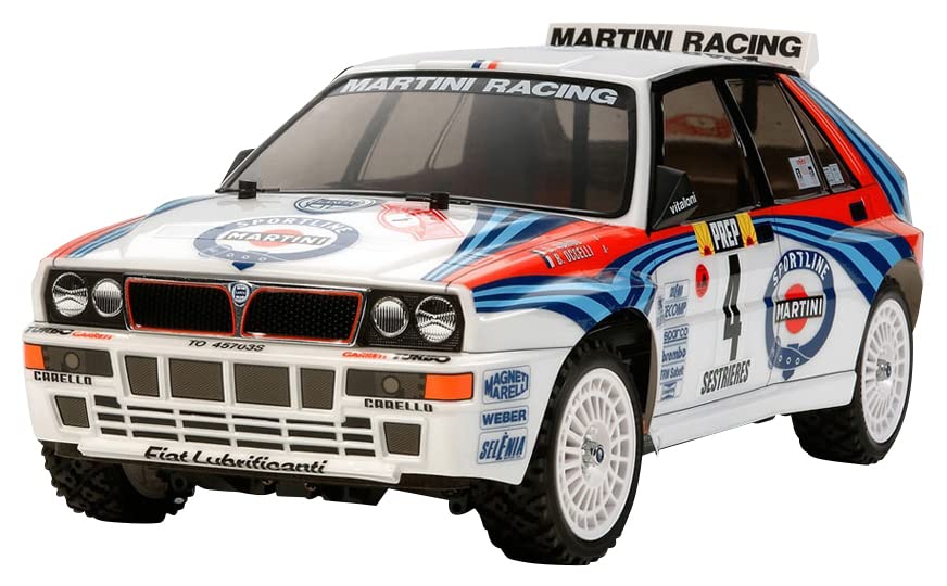 Tamiya 1/10 XB Series No. 158 XB Lancia Delta Integrale (TT-02 Chassis) Pre-painted Complete Model with Radio Control (Product Number: 57858)