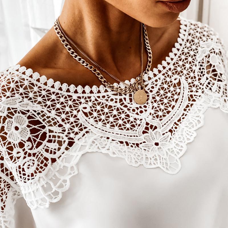 Fashion Button Up Satin Silk Shirt Women Tops Vintage Casual Plus Size Blouse Women Long Sleeve White Shirts Female