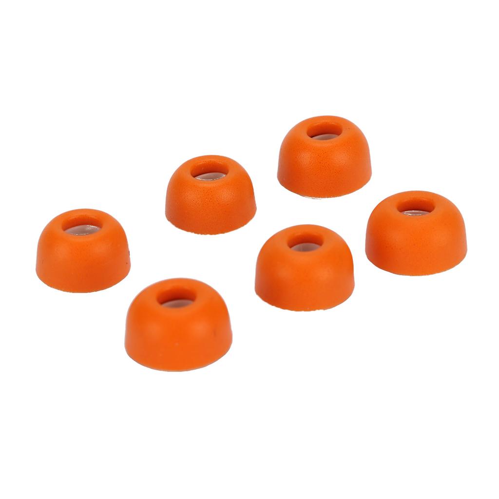 6Pcs Replacement Eartips Soft Memory Foam Breathable Noise Reduction Ear Tips for IOS Pro Earbuds
