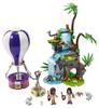 LEGO Friends White Tiger Hot Air Balloon Jungle Rescue 41423