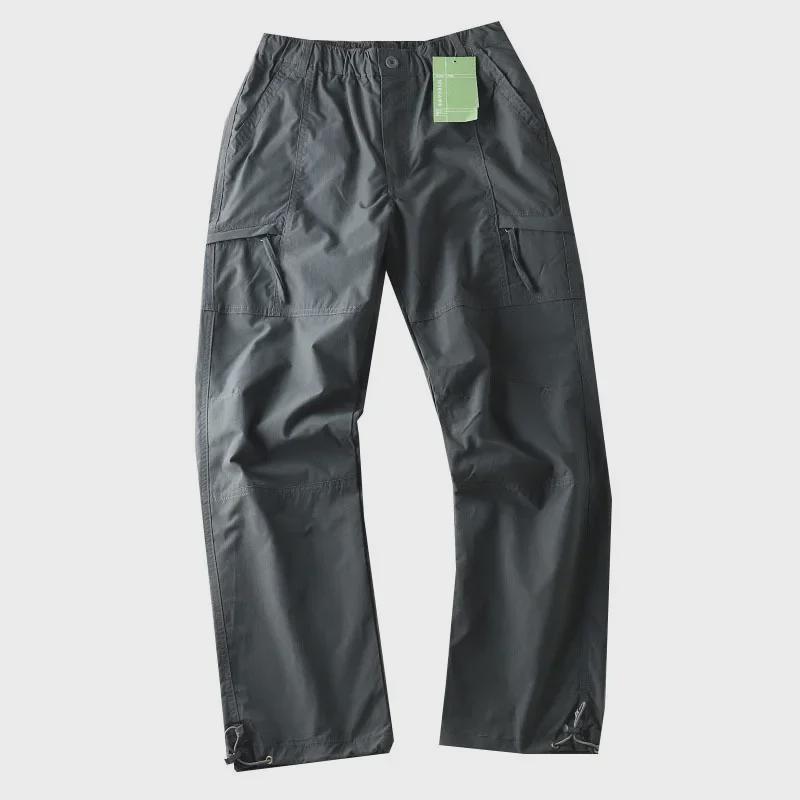 Men's Quick-Dry Windproof Outdoor Combat Pants with Multi-Pockets