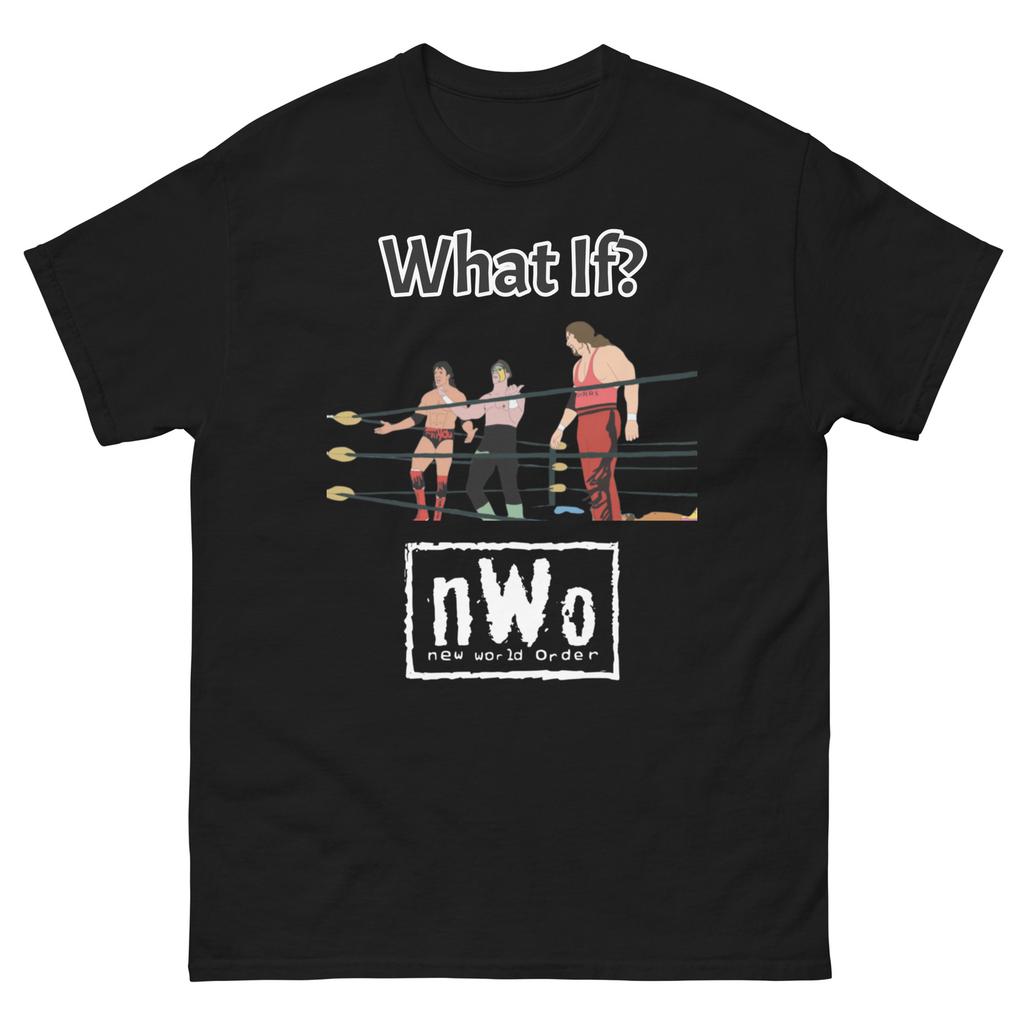 Custom nWo Tee | The Outsiders | Sting | Pro Wrestling | What If nWo T-Shirt Mens Womens Tees Top