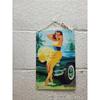 Sexy Girl Metal Tin Sign 20x30 cm for Garage & Workshop Decor