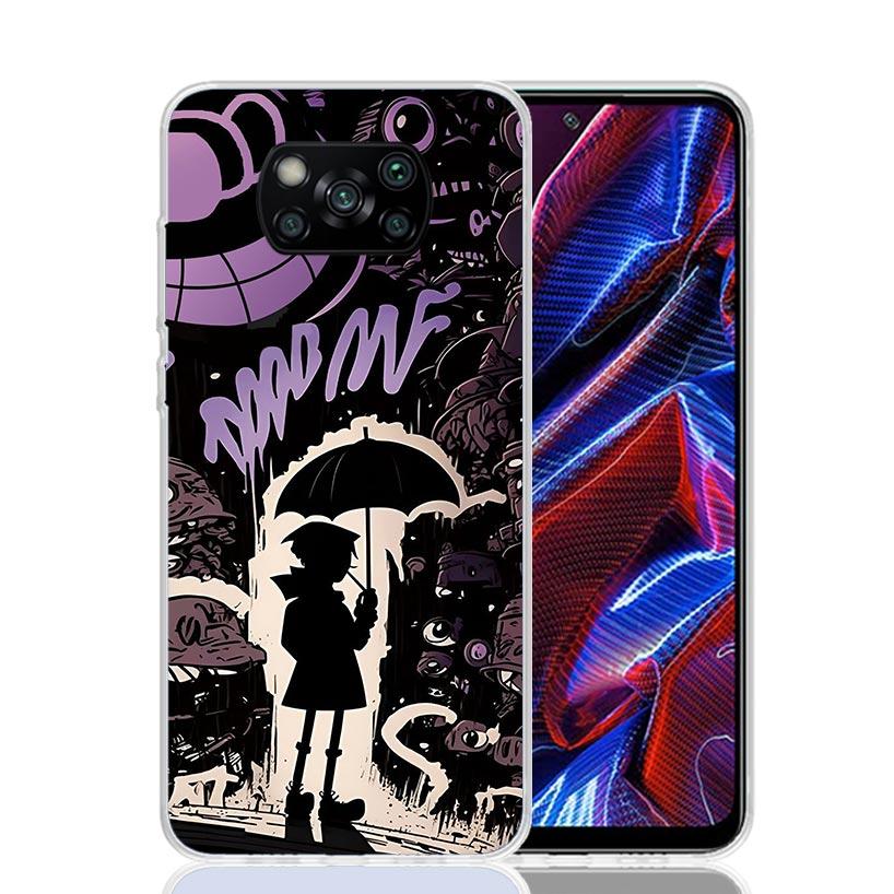 Graffiti Fashion Cool Phone Case For Xiaomi Poco F7 Ultra X7 X6 Pro X5 Redmi 15 15C 13 13C 12 12C 10 10A 10C 9 9A 9C 9T Shell Po
