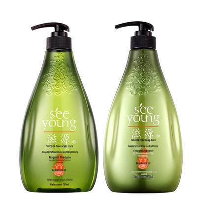 Ziyuan Sapindus Moisturizing & Brightening Shampoo & Conditioner Set