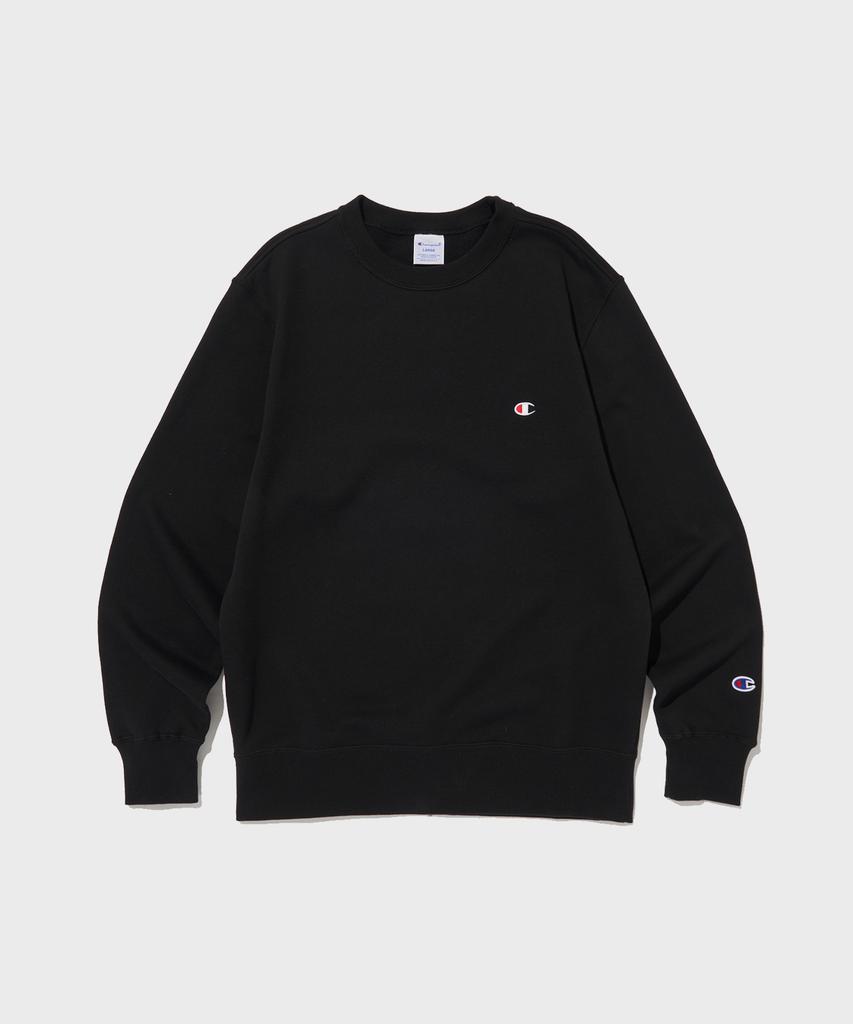 Champion C-Logo Crewneck Sweatshirt Black