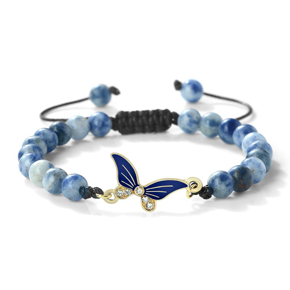 Butterfly Bracelet For Women Girl Elegant Adjustable Chain Charm Energy Jewelry Gold Silver Plated Gift For Her Birthday