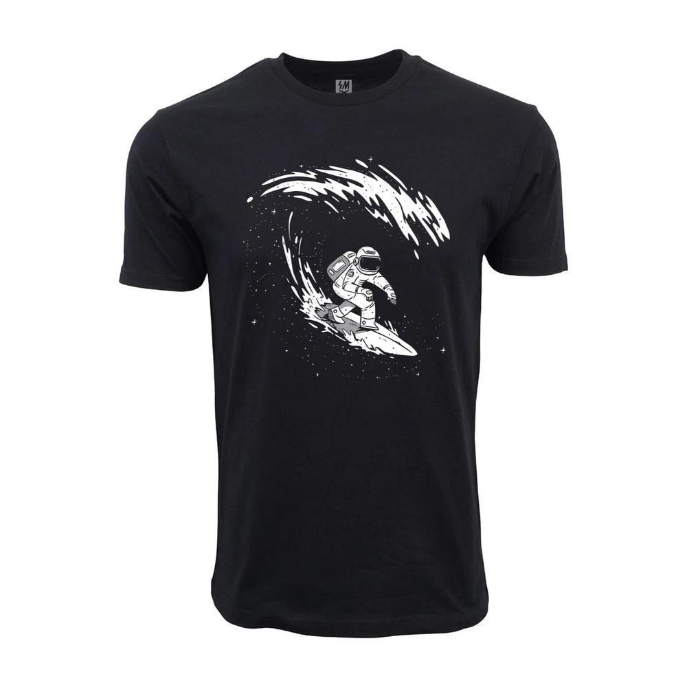 Astronaut Surfer Graphic T Shirt S