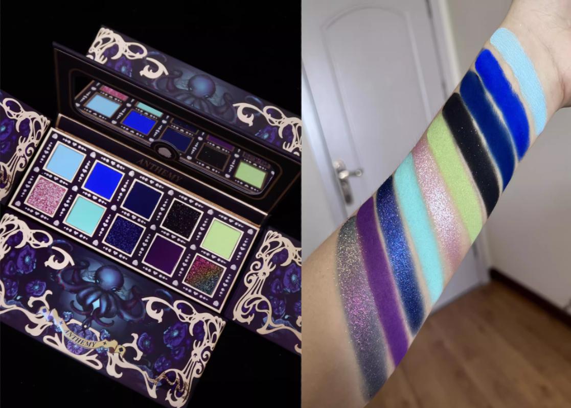 Makeup 10 Colors Eyeshadow Palette High