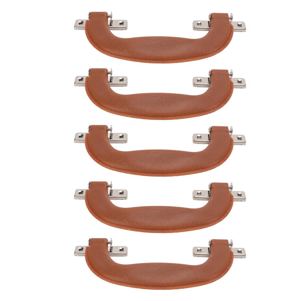 5 Pezzi Maniglie per Bagagli Vintage Robuste Design Ergonomico in Plastica Ampia Applicazione Maniglia per Valigia