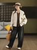 Women's 2025 Retro Embroidered Jacket - Loose, Slimming Casual Top for Spring/Autumn