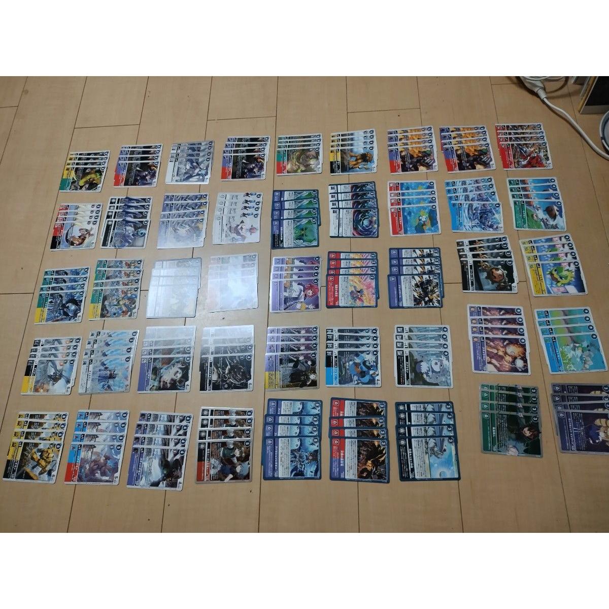 Used 180 digimon cards