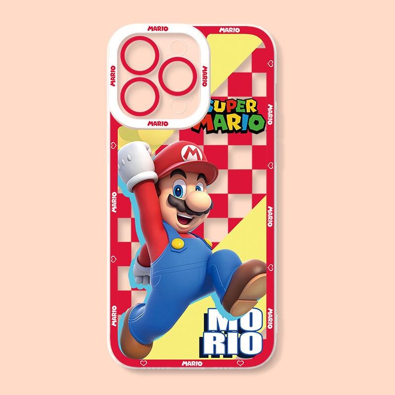 

Чохол для гри Super Mario Bros для iPhone 15 Pro Max 16 11 14 13 12 X XS XR 7 8 Plus Чохол Силіконовий Фунда Прозорий 7 8 SE 2020 SE 2022