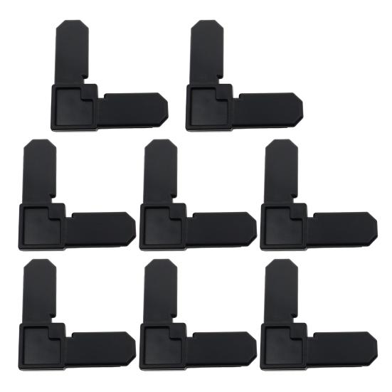 8/20/50/100Pcs Screen Frame Corner 5/16"×3/4" Sliding Casement Window Door Screen Frame Corner Replacement Parts Accessories