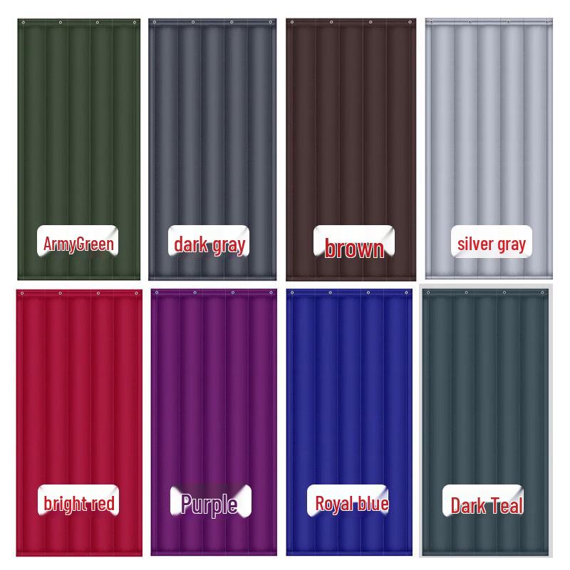 Black Scorpion Winter Thickened Cotton Door Curtain