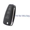 Interior Mouldings Car Folding Key Case Cover Bag Keychain for Ford Focus C-Max S-Max Galaxy Mondeo Ranger Transit Tourneo