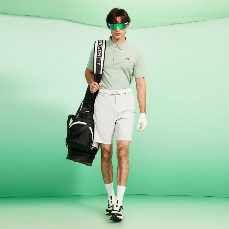 J.LINDEBERG Men's Cool Touch Elastic Twill Shorts