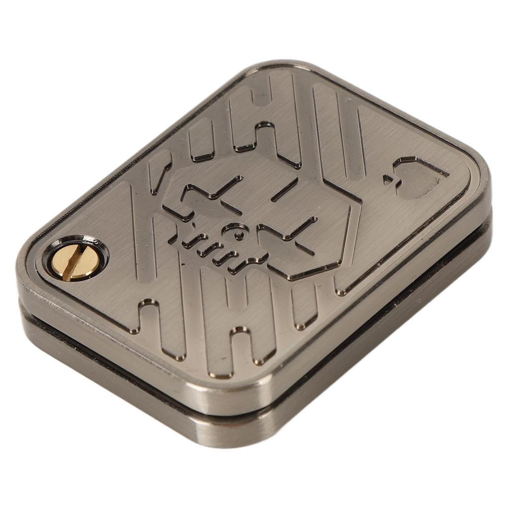 Poker Push Slider Toy Mini Ergonomic Stress Relief Reduce Pressure Metal Slider Toy for ADHD Adult