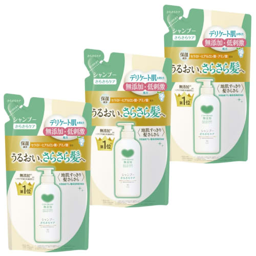 

Cow brand additive-free shampoo smooth care refill 3p