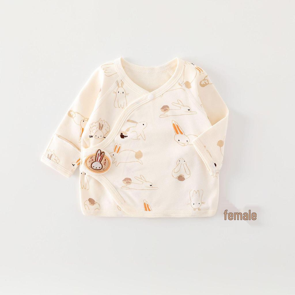 Newborn Seasonal Pure Cotton Half-Back Sleepwear for Infants - Boys & Girls Crawling Outfit