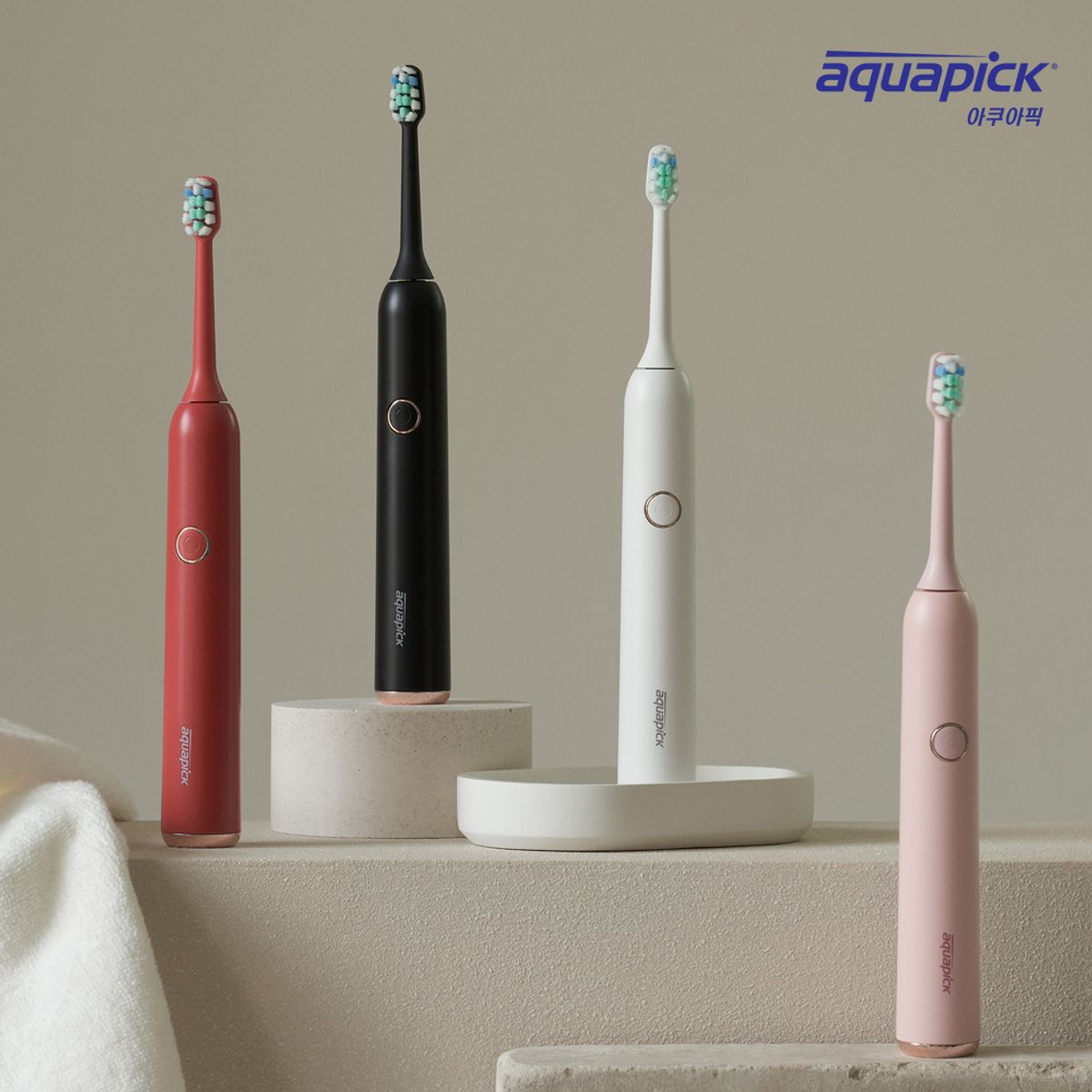 Sonic Electric Toothbrush AQ-102 Red