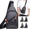 New Breast Bag Men's Bag Shoulder Messenger Bag Men's Trendy Boys Canvas Casual Men's Bag Trendy Brand Small Backpack Diagonal Span