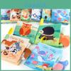 Fabrik 4 Seiten 8 Seiten Grenzüberschreitendes Baby-Stoffbuch Reißfest Frühpädagogisches Puzzle Baby-Stoffbuch Wissenschaftliches Lernspielzeug