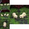 Garden Resin Pet Figurine With Labrador Indoor Decoration Accessories