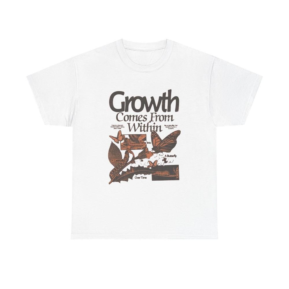 

Growth Of A Butterfly Graphic T Shirt Unisex Gift New AMERICAN VINTAGE Unisex T-Shirt XXL