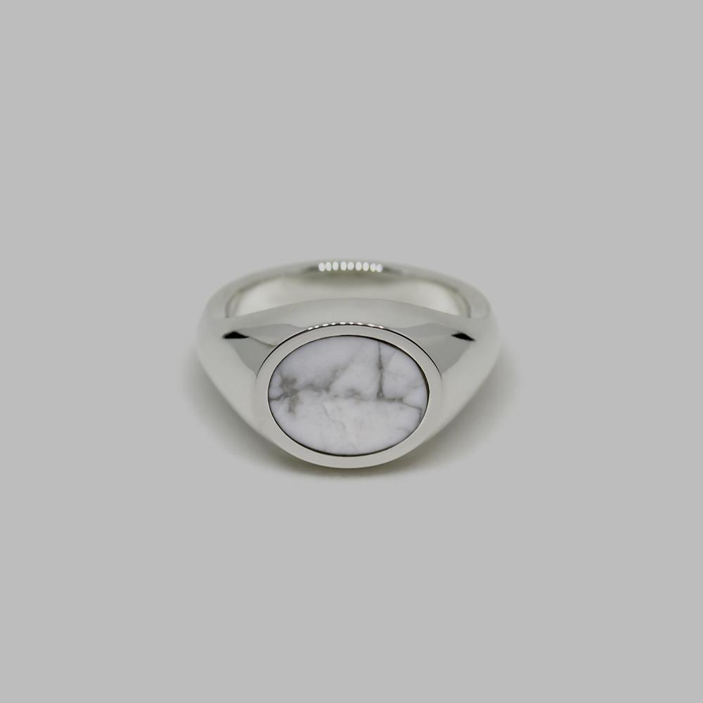 Dood Stone Chunky Signet Ring (Type A)