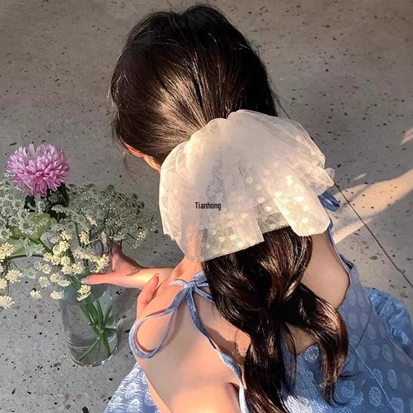 Lace Mesh Scrunchie: Women's Hair Tie & Headband Accessory