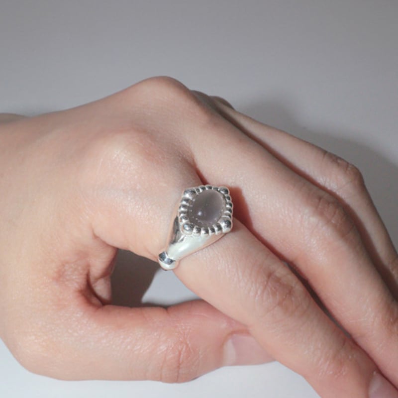 LOASI bubble oval ring