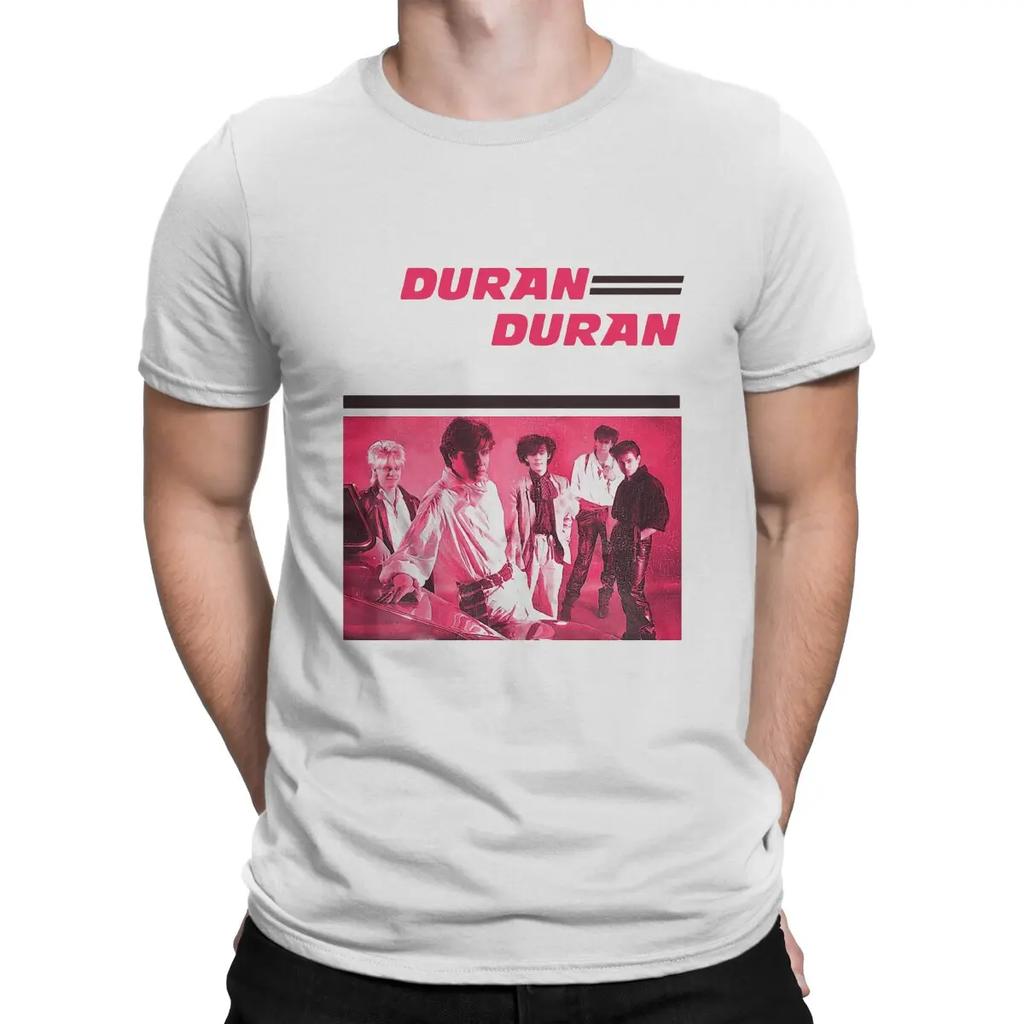 T-Shirt Leading Figures In The British New Wave Funny Cotton Tees Short Sleeve Duran Duran T Shirt Crewneck Clothes Unique Unisex