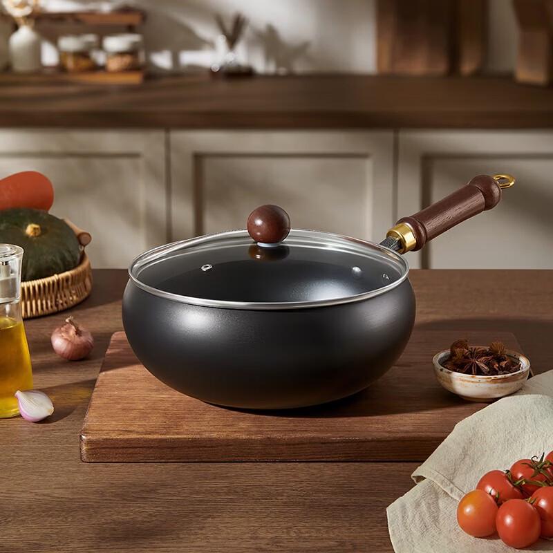 

DESLON 24cm Refined Iron Uncoated Pot