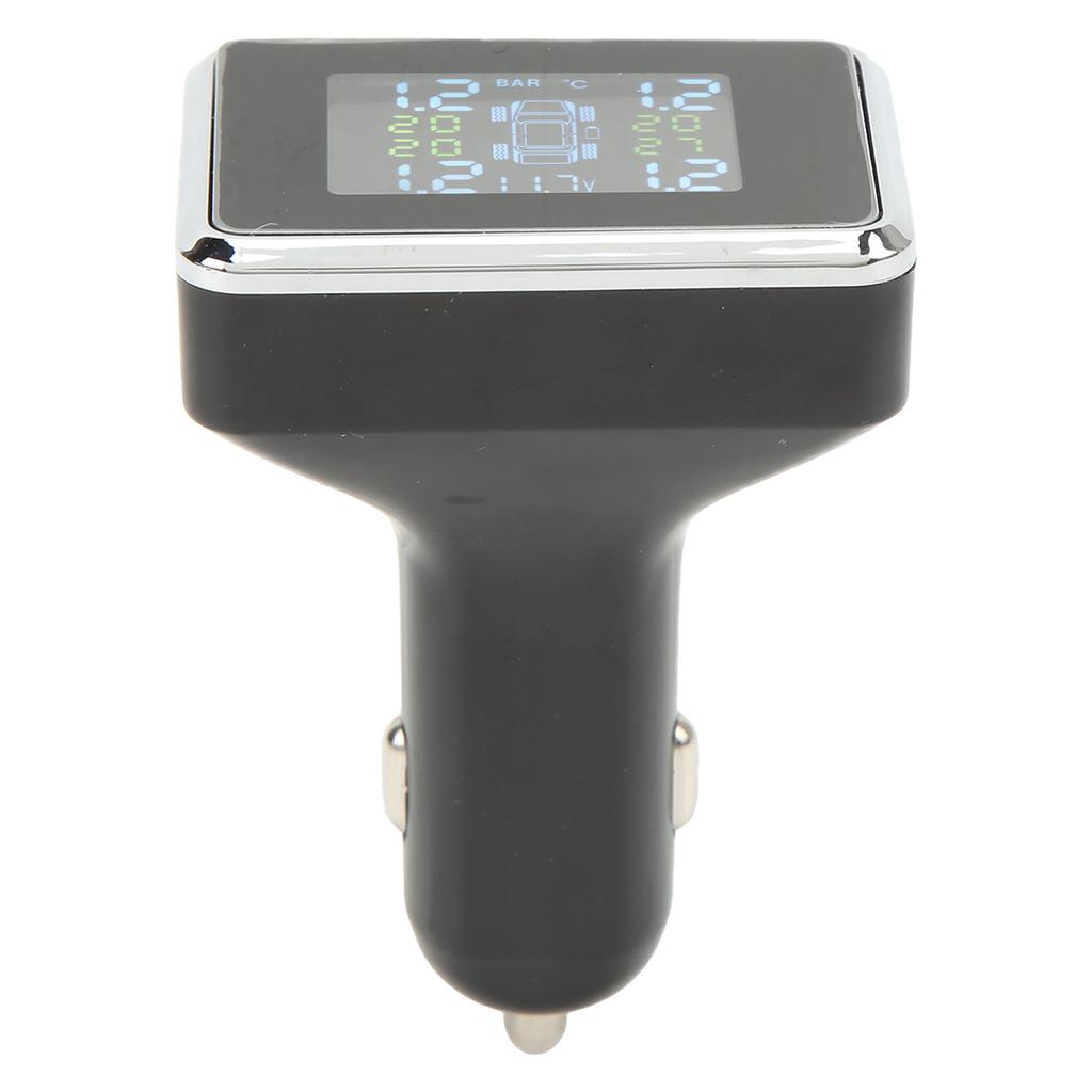 DC 12V Tire Pressure Monitor Stable Signal Long Receiving Distance USB Output Wireless TPMS for